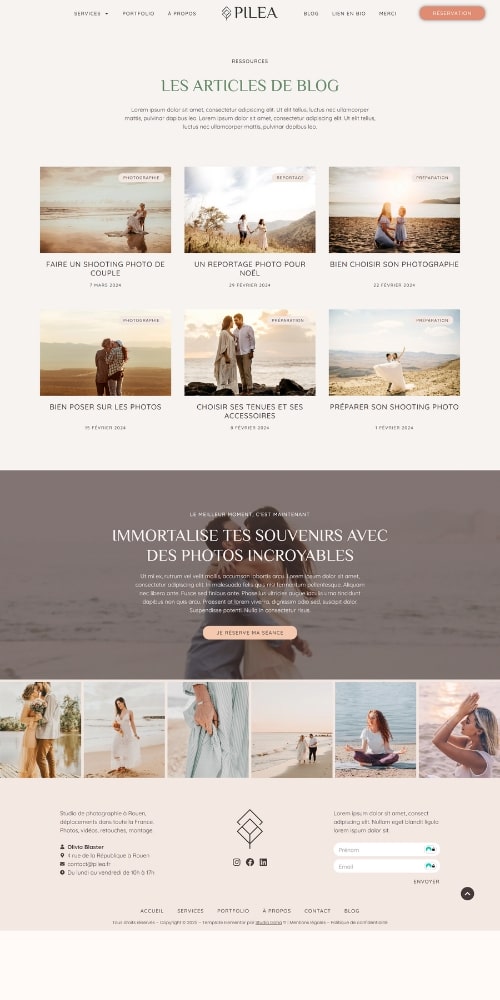 Template Elementor WordPress